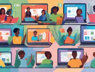 engaging students in online