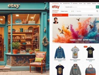 etsy vs redbubble profitability comparison